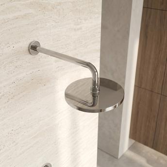 Round shower arm REA JS-9021 40cm Chrome
