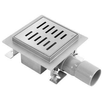 Linear drainage REA LINE Nickel Brush 12x12