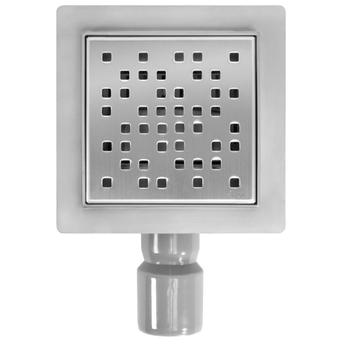 Drain linéaire REA DOTS Nickel Brush 12x12