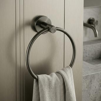 Gancho de casa de banho Ring 6610 Modern Titan