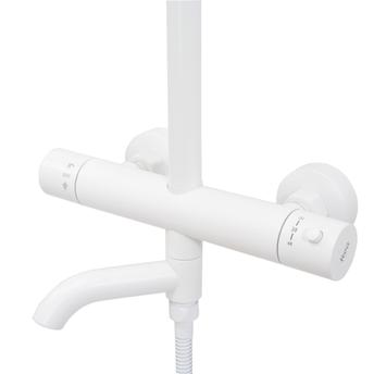 Termosztátos zuhanyszett Rea Lungo White Matt