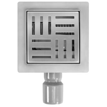 Linear drainage REA CROSS Nickel Brush 12x12