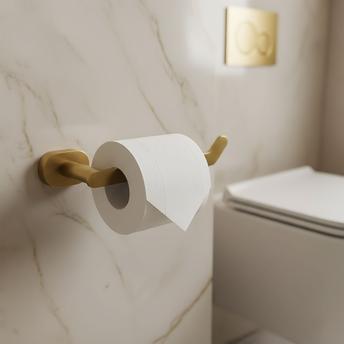 Ručka za WC papir 109 Til Brush Gold