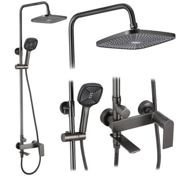Tuš set REA STORM Titanium