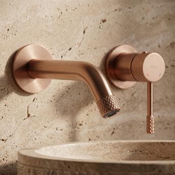 Смесител за вграждане REA Venti Brush Copper