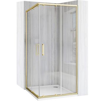Rea City 90x90 dušas kabīne Gold