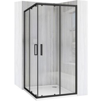Duschkabine Rea City 90x90 Black