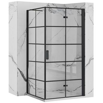 Cabina doccia Rea Molier Black 90x90