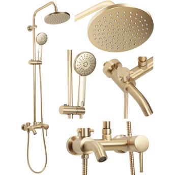 Sprchový set Rea Luis Gold Brush