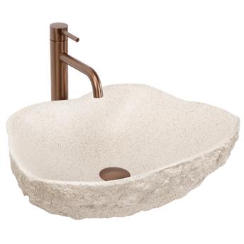 Nadgradni umivaonik Rea Isla Warm Beige