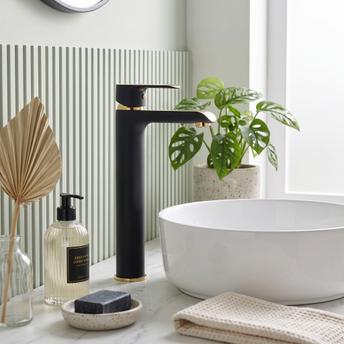 REA BLOOM Black Gold Kõrge valamusegisti REA BLOOM Black Gold High