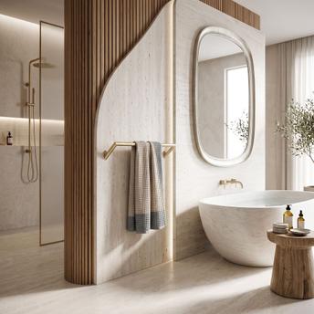 Badezimmer-Aufhänger Will Brush Gold