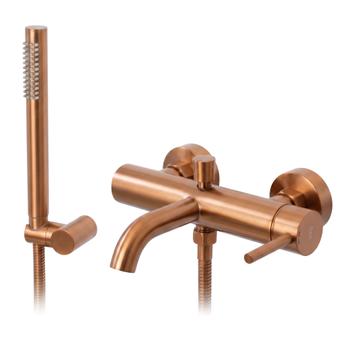 Wannenarmatur Rea Lungo Copper Brush