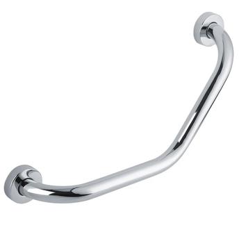 Angewinkelte Badezimmer-Haltestange Chrome