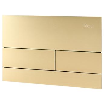 Dugme za okvir za WC školjku Rea T K011A-Q i Slim 024N Gold Brush