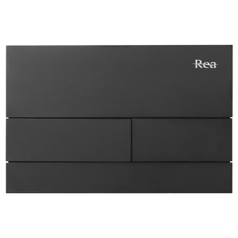 Dugme za okvir za WC školjku K011A-Q i Slim024N Rea T Black Matt