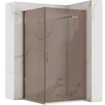 REA Hugo suihkukaappi 90x90 Copper Brush