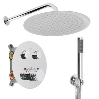 Komplet tuša u ravnini Rea Lungo Diamond Chrom + BOX