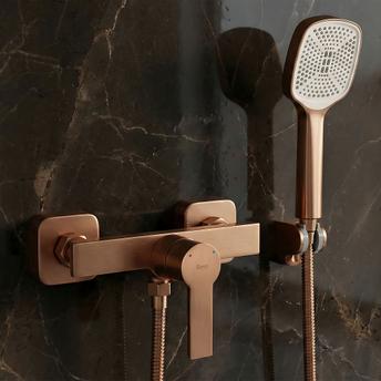 REA ARGUS Brush Copper dušo čiaupas