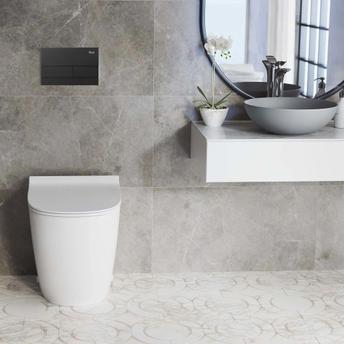 WC voorwand installatiesysteem K011A-Q REA T Black