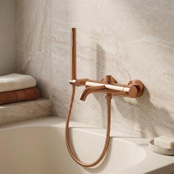 Wannenarmatur Rea Lungo Copper Brush