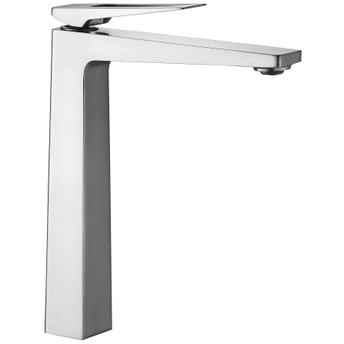 Harjatud nikkel Kõrge valamusegisti REA PARKER Nickel Brush INOX High