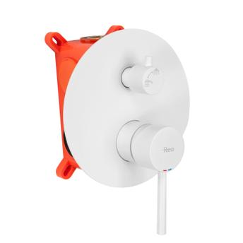 Inbouw regendoucheset Rea Lungo White  + BOX