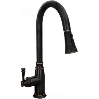 Robinet de cuisine Rea Deco Old Black High