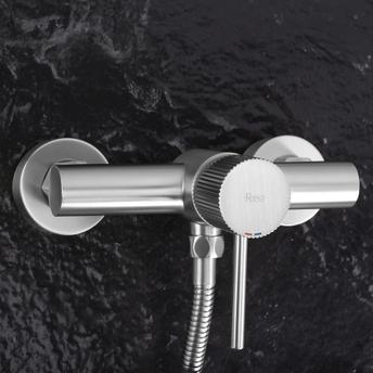 Sprchová batéria REA Lungo Stripe BRUSH NICKEL