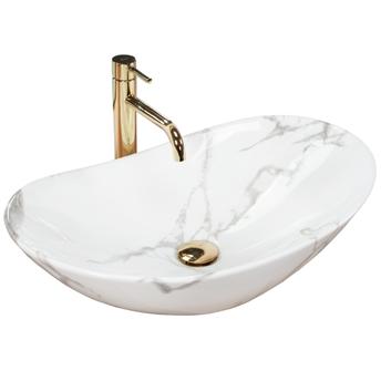 Countertop Basin Rea Royal Marmo Shiny