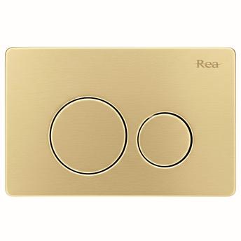 Drukknop voor WC-muurinstallatie Rea I K011A-Q Gold Brush