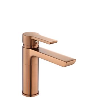 REA ARGUS COPPER BRUSH LOW slavina za umivaonik