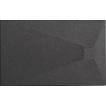 Duschtasse Magnum Black 100x80