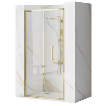 Врати за душ кабини REA Rapid Fold 90 Gold