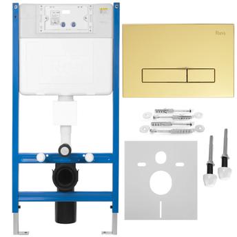 WC voorwand installatiesysteem K011A-Q REA HD Gold