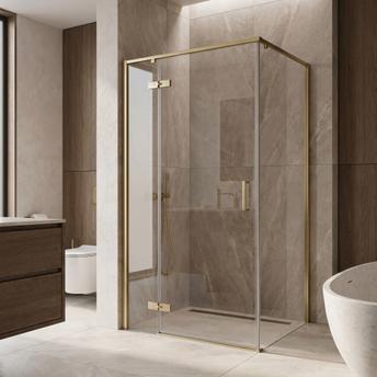 Tuš Kabina Rea Bruno 100x80 Brush Gold