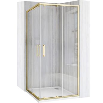 Rea City 80x80 dušas kabīne Gold Brush