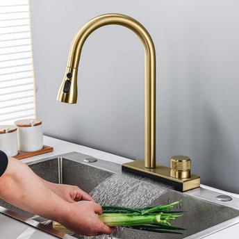 Küchearmatur REA CONOR BRUSH GOLD