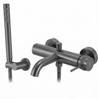 Wannenarmatur Rea Lungo Grip Titan