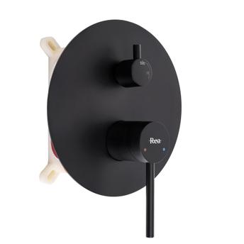 Podomietková sprchová súprava Rea Foss Clif Black  + BOX