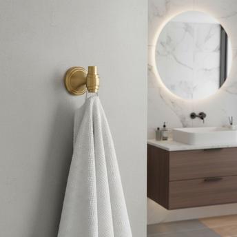 Kupaonska vješalica 1609 Aristo Brushed Gold