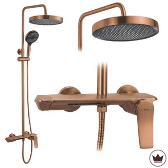 Sprchový set Rea Vision Brush Copper