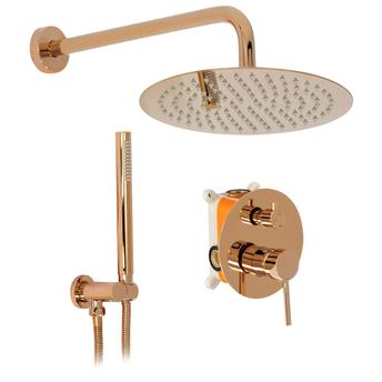 Κρυφό σετ ντους Rea Lungo Copper + BOX