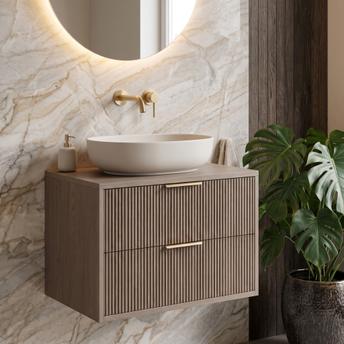 Allaskaappi Rea Mono 60cm Grey Oak
