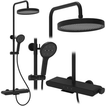 Duschgarnitur REA Farel Black