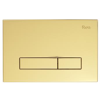 Drukknop voor WC-muurinstallatie Rea HD K011A-Q en Slim 024N Gold