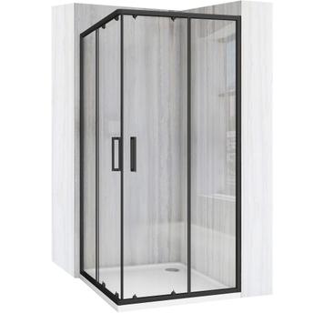 Duschkabine Rea City 80x80 Black
