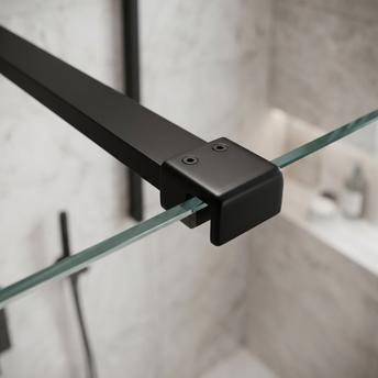 Shower screen support arm 150 cm Rea Black