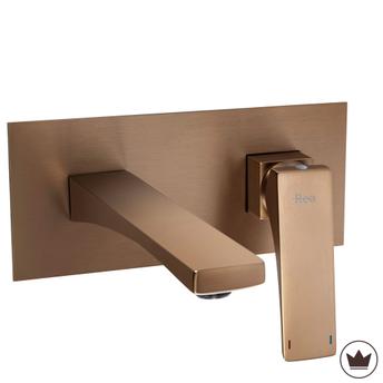 Inbouw wastafelkraan PREMIUM REA Joe Brush Copper