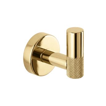 Cabide de banheiro com braço único 6606 Modern Gold